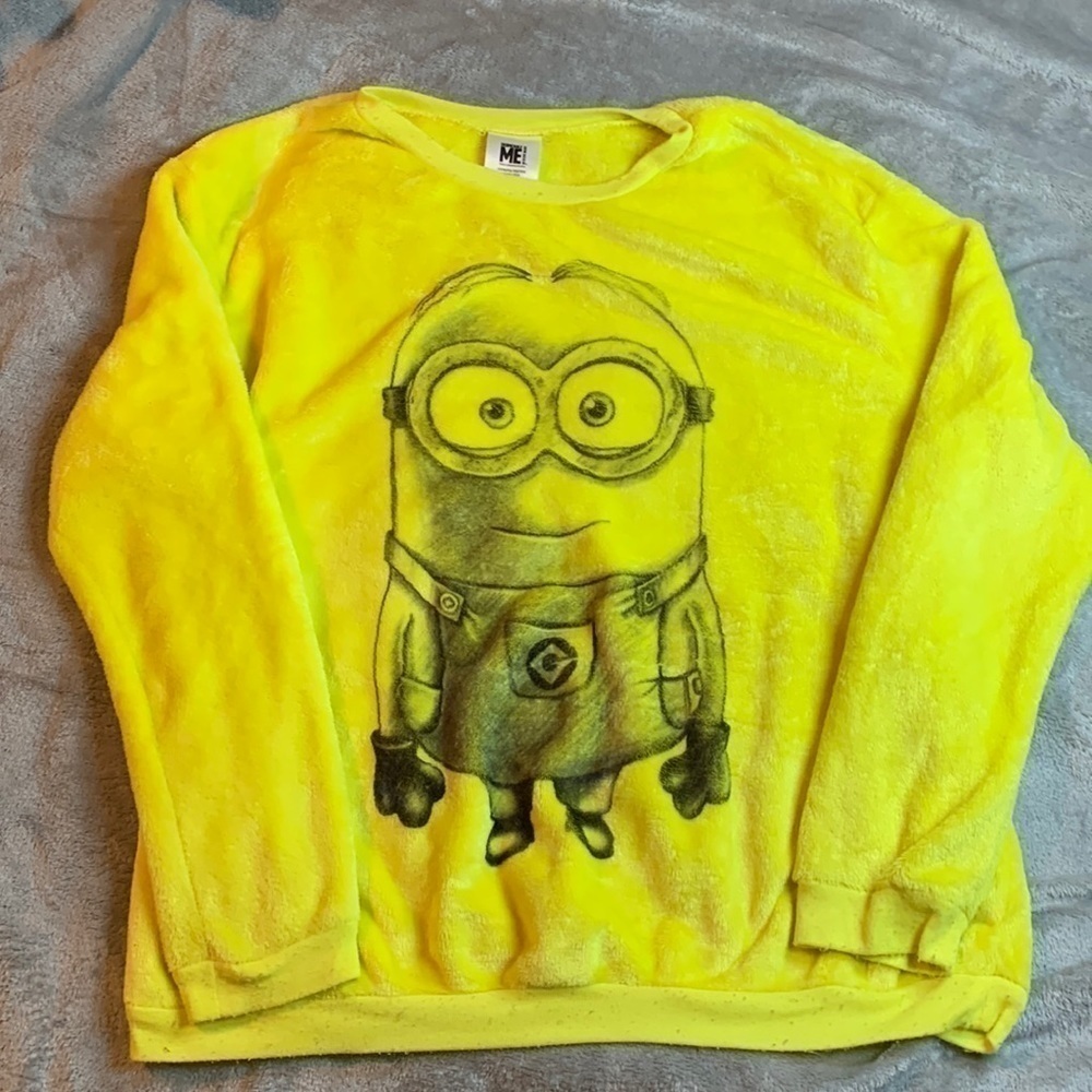 Despicable Me Minion Fuzzy Sweatshirt